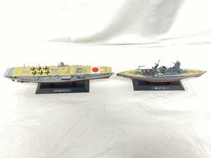 模型　航空母艦 赤城 1942/戦艦 長門 1944　2点　おまとめ　パッケージ入り【CBAR8015】