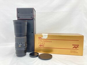 SIGMA シグマ レンズ APO 170-500㎜ 1:5-6.3 1025885 箱付き 【CBAM3030】