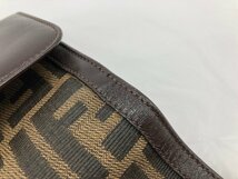 FENDI フェンディ 財布 ズッカ柄 ブラウン系 レザー【CBAW7029】_画像9