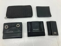 BVLGARI　ブルガリ　財布　キーケース　5点まとめ【CBAX7012】_画像1