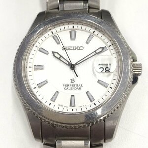 SEIKO セイコー 腕時計 ブライツ パーペチュアルカレンダー ８Ｆ32-0320 不動【CAAZ4053】