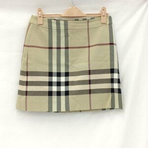 BURBERRY バーバリー ミニ丈 タイト スカート FXA18-039 レディース 38サイズ【CAAY5035】