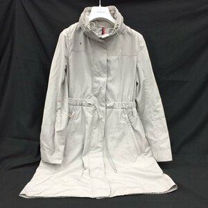 MONCLER モンクレール コート グレー サイズ0 タグ有【CAAZ5044】