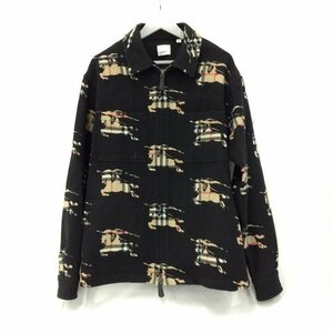 BURBERRY バーバリー ノバチェック 上着 メンズ Lサイズ【CAAZ5030】