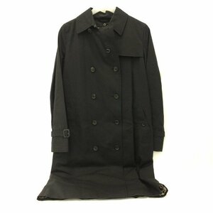 BURBERRY バーバリー トレンチコート サイズ40 ブラック FR018-620-09 衣装カバー付き【CABC5020】