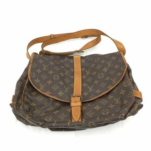 LOUIS VUITTON ルイヴィトン ショルダーバッグ モノグラム ソミュール35 M42254/AR8912【CABE3052】