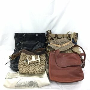 COACH コーチ シグネチャー ショルダーバッグ 小物 財布 ハット おまとめ 【CBAF1004】