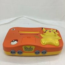 ピカチュウNINTENDO64 オレンジ＆イエロー 本体 NUS-101　箱、コントローラー付き【CBAK1018】_画像2