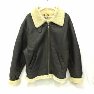 Shearling ムートン ジャケットサイズXL【CBAO5011】