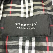 Burberry バーバリー BLACK LABEL ブラックレーベル ダウンジャケット Lサイズ BMP11-722-09【CBAP5073】_画像4