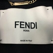 FENDI フェンディ レディース ケープ コート FF8766 AC5X サイズ38 ハンガー付き【CBAP5061】_画像4