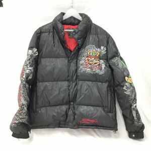 Ed Hardy エドハーディー ダウンジャケット XL【CBAW5007】