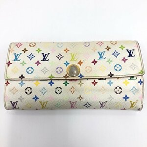 LOUIS VUITTON ルイヴィトン 長財布 マルチカラー ポシェット ポルトモネクレディ M60004/TH2027【CAAZ6075】