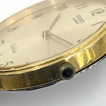 SEIKO　セイコー　腕時計　ドルチェ　14Ｋ刻印　7731-7000　総重量21.2g　稼働品【CABA6011】_画像8