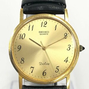 SEIKO　セイコー　腕時計　ドルチェ　14Ｋ刻印　7731-7000　総重量21.2g　稼働品【CABA6011】