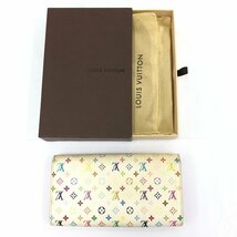 LOUIS VUITTON ルイヴィトン マルチカラー ポルトフォイユサラ M93744/TH0016 箱付き【CABC6044】_画像2