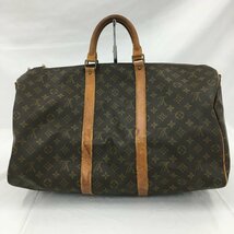 LOUIS VUITTON ルイヴィトン モノグラム キーポルバンドリエール50 M41416 V.I.883【CABD3027】_画像2