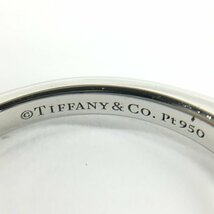 Tiffany&Co.　ティファニー　Pt950　ソリテール　リング　D0.22ct　総重量3.7g　9号　鑑定書　箱付き【CABE4009】_画像5