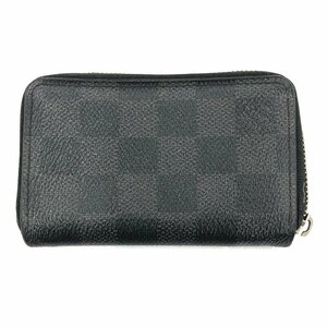 Louis Vuitton　ルイヴィトン　財布　ダミエグラフィット　ジッピー・コインパース　N63076/MI3198【CABE6041】