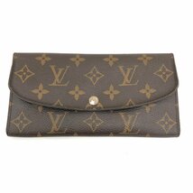 LOUIS VUITTON ルイヴィトン モノグラム ポルトフォイユ・エミリー M60697/SN0126 長財布【CBAA6006】_画像1