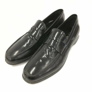 PRADA プラダ ブラック ローファ 靴 2DC 013 9 28cm メンズ シューキーパー付き【CBAB5068】