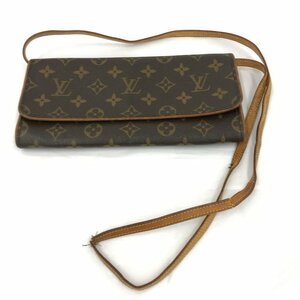 LOUIS VUITTON ルイヴィトン ポーチ モノグラム ポシェットツインGM M51852/CA0949【CBAE3069】