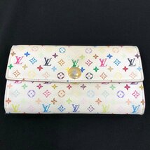 Louis Vuitton　ルイヴィトン　財布　マルチカラー　ポルトフォイユ・サラ　M93744/TS3141【CAAS9022】_画像1