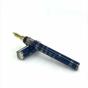 S.T.DUPONT エステーデュポン 万年筆 ペン先18C750刻印 箱付き 0232 2000【CBAI2002】