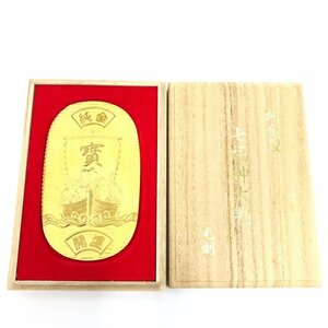 K24　純金大判　999刻印　総重量100.0g　箱付き【CBAG6042】