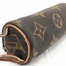 LOUIS VUITTON ルイヴィトン ゴルフボールケース モノグラム エテュイトロワボールドゥゴルフ M58249/8907RA【CBAJ3036】_画像4