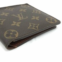 LOUIS VUITTON ルイヴィトン 財布 モノグラム ポルトフォイユ マルコ M61675/CA0036【CBAJ3065】_画像4