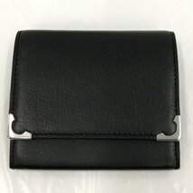 Cartier　カルティエ　コインケース　ブラック　ギャラ　箱付き【CBAK3006】_画像1