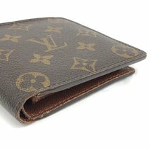 LOUIS VUITTON ルイヴィトン 財布 モノグラム ポルトフォイユマルコ M61675/CA0015【CBAJ3050】_画像4