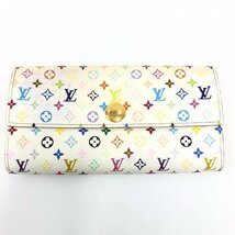 Louis Vuitton　ルイヴィトン　財布　マルチカラー　ポルトフォイユ・サラ　M93743/TH2059　イニシャル入り【CBAL6063】_画像1