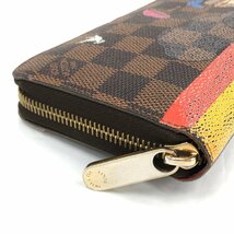 LOUIS VUITTON ルイヴィトン 長財布 ダミエ イヴァシオン ジッピーウォレット N61240/GI4105【CBAK2093】_画像3