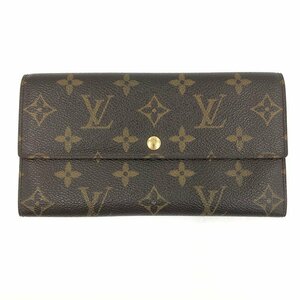 LOUIS VUITTON ルイヴィトン 長財布 モノグラム ポシェット ポルトモネクレディ M61725/TH0093【CBAK2001】