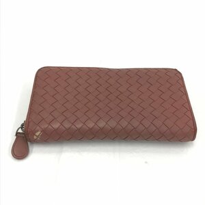 BOTTEGA VENETA ボッテガヴェネタ 財布 赤系 イントレチャート B00991571A【CABC2045】