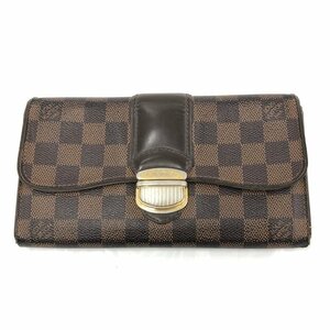 LOUIS VUITTON ルイヴィトン ダミエ ポルトフォイユシスティナ N61747/CA3089【CBAN6037】