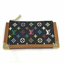 LOUIS VUITTON ルイ ヴィトン マルチカラー ポシェットクレ M92654 箱付き【CBAN2071】_画像1