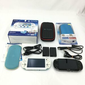 PlayStation Vita PS VITA 本体 セミハードポーチ 付き【CBAN5014】