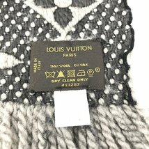 LOUIS VUITTON ルイ・ヴィトン　マフラー　エシャルプ・ロゴマーク　413287【CBAF5045】_画像3