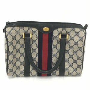 GUCCI グッチ ミニボストンバッグ GG シェリーライン 69 02 006【CABC2039】