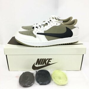 Nike ナイキ AIR JORDAN エアジョーダン1 LOW トラヴィススコット FZ3124-200 スニーカー 箱付【CBAG1020】