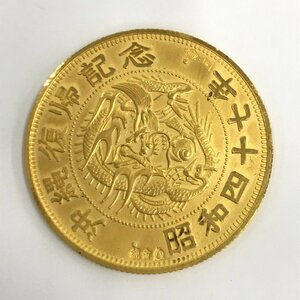 K24　純金メダル　沖縄復帰記念メダル　純金・1000刻印　重量27.1g【CBAS3031】