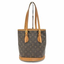 LOUIS VUITTON ルイヴィトン ショルダーバッグ モノグラム バケットGM M42236/VI1010【CBAR3005】_画像1