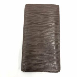 LOUIS VUITTON ルイヴィトン 長財布 エピ ブラウン系 ポルトカルトクレディ 円 M6321D/CA1021【CBAR6014】