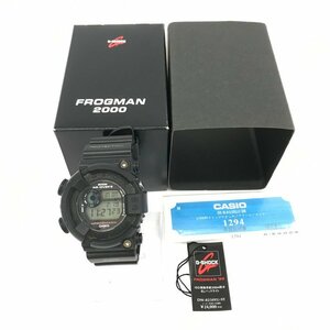 CASIO G-SHOCK カシオ　ジーショック　腕時計　フロッグマン　dw-8200 箱付き【CBAS7018】