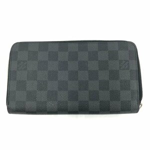 LOUIS VUITTON ルイヴィトン ダミエグラフィット ジッピーオーガナイザー M63077/CA4112 イニシャル刻印あり【CBAA7045】