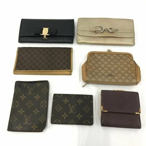 ブランド 財布 ７点 おまとめ CELINE LOUIS VUITTON など【CBAR5005】