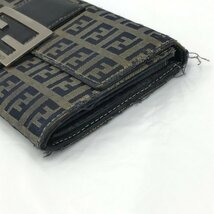 FENDI フェンディ ズッキーノ 長財布 2304-31097-013【CBAR5020】_画像4